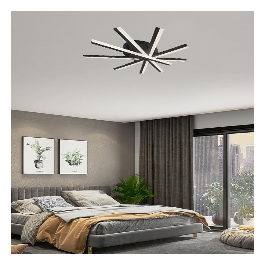 LED Hämardatav pinnale kinnitatav lühter LED/75W/230V 3000-6500K + kaugjuhtimispult