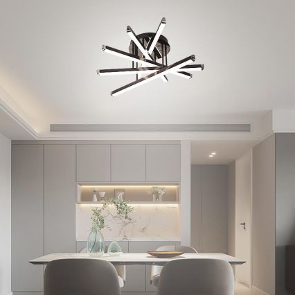 LED Hämardatav pinnale kinnitatav lühter LED/75W/230V 3000-6500K + kaugjuhtimispult