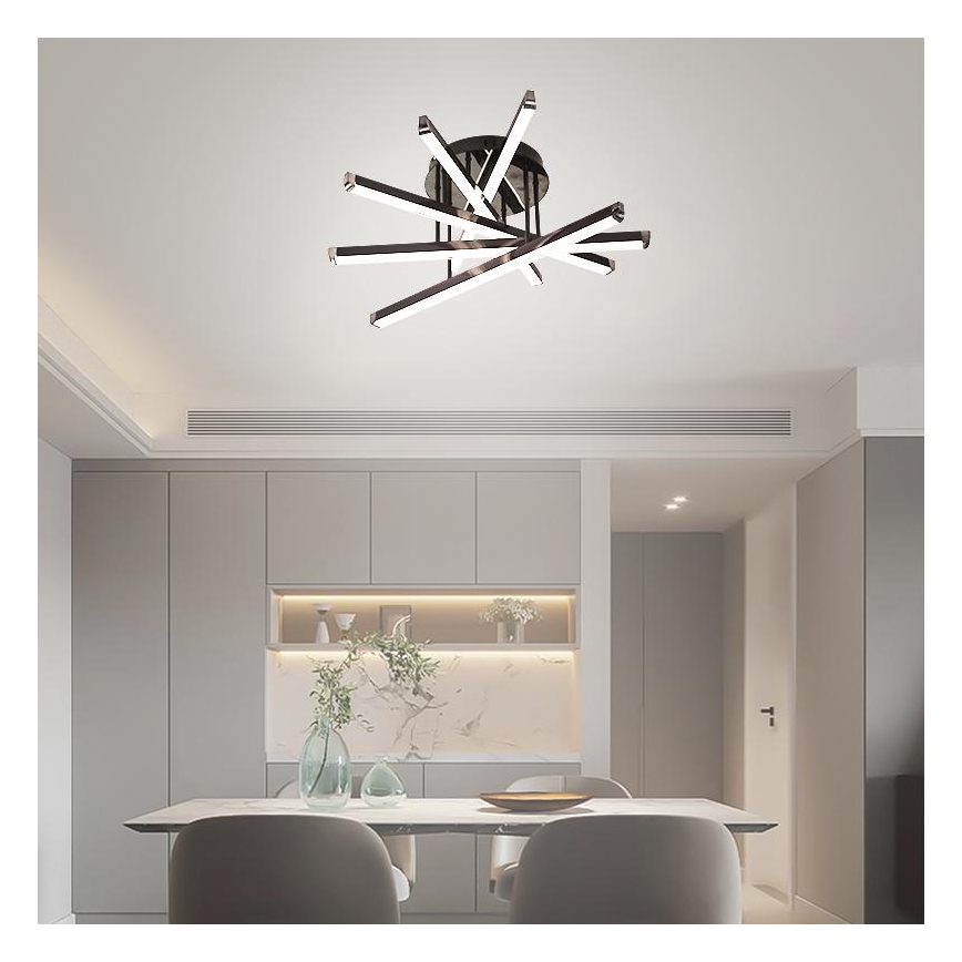 LED Hämardatav pinnale kinnitatav lühter LED/75W/230V 3000-6500K + kaugjuhtimispult