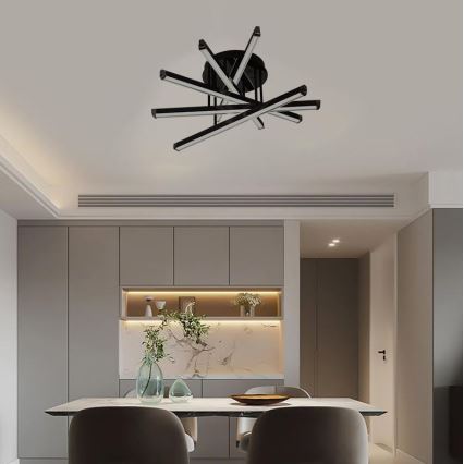 LED Hämardatav pinnale kinnitatav lühter LED/75W/230V 3000-6500K + kaugjuhtimispult