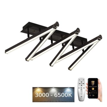 LED Hämardatav pinnale kinnitatav lühter LED/75W/230V 3000-6500K + kaugjuhtimispult