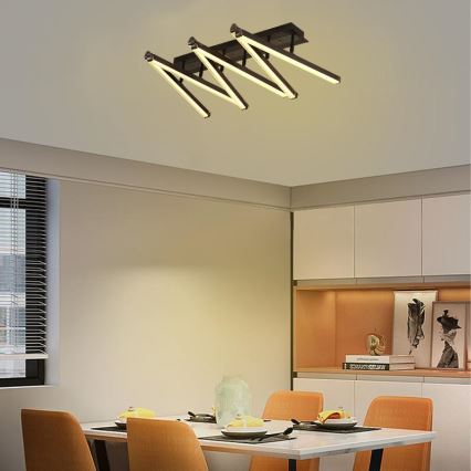 LED Hämardatav pinnale kinnitatav lühter LED/75W/230V 3000-6500K + kaugjuhtimispult