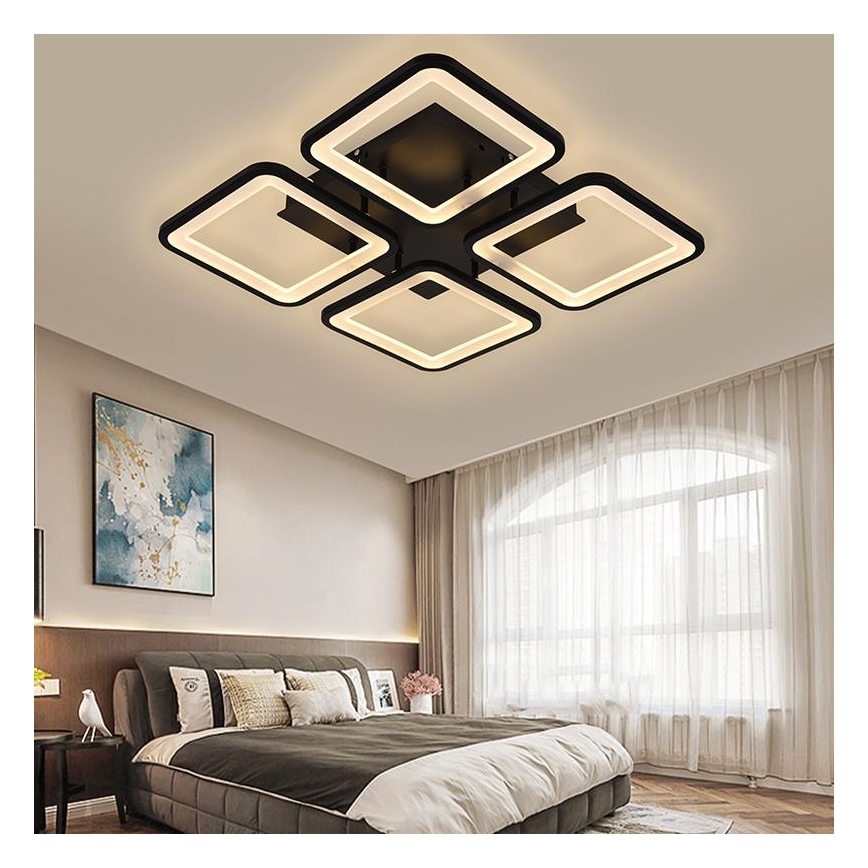 LED Hämardatav pinnale kinnitatav lühter LED/85W/230V 3000-6500K + kaugjuhtimispult