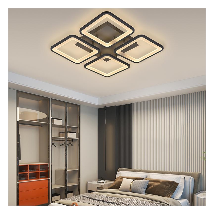 LED Hämardatav pinnale kinnitatav lühter LED/85W/230V 3000-6500K + kaugjuhtimispult