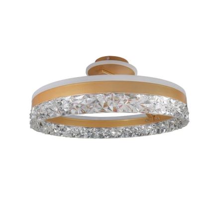 LED Hämardatav pinnale kinnitatav lühter LED/86W/230V 3000-6500K kuldne + kaugjuhtimispult