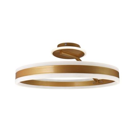 LED Hämardatav pinnale kinnitatav lühter LED/86W/230V 3000-6500K kuldne + kaugjuhtimispult