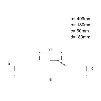 LED Hämardatav pinnale kinnitatav lühter LED/86W/230V 3000-6500K kuldne + kaugjuhtimispult