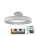 LED Hämardatav pinnale kinnitatav lühter LED/86W/230V 3000-6500K valge + kaugjuhtimispult