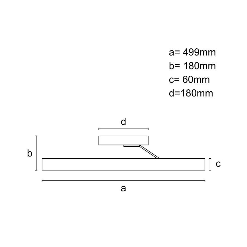 LED Hämardatav pinnale kinnitatav lühter LED/86W/230V 3000-6500K valge + kaugjuhtimispult