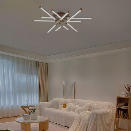 LED Hämardatav pinnale kinnitatav lühter LED/90W/230V 3000-6500K + kaugjuhtimispult