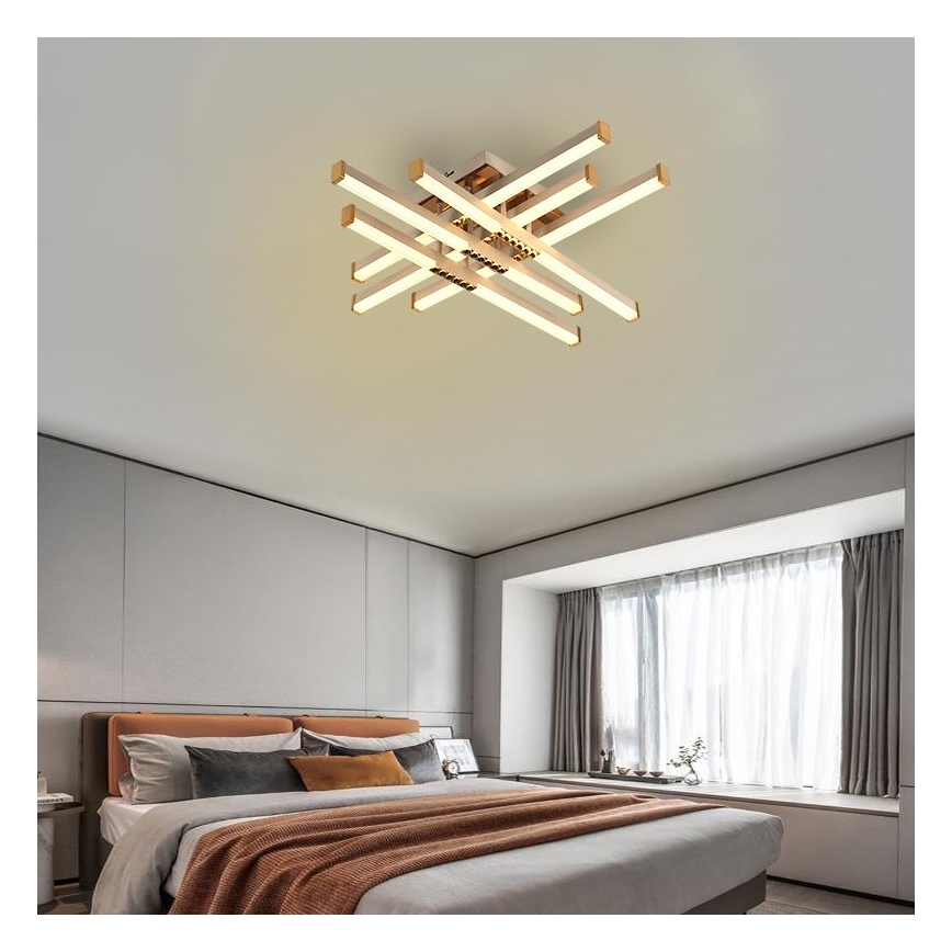 LED Hämardatav pinnale kinnitatav lühter LED/90W/230V 3000-6500K + kaugjuhtimispult