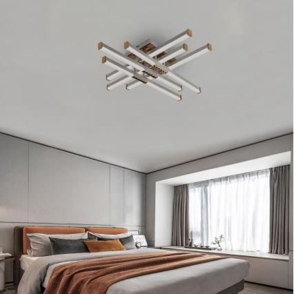 LED Hämardatav pinnale kinnitatav lühter LED/90W/230V 3000-6500K + kaugjuhtimispult