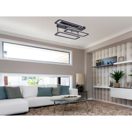 LED Hämardatav pinnale kinnitatav lühter LED/90W/230V 3000-6500K + kaugjuhtimispult