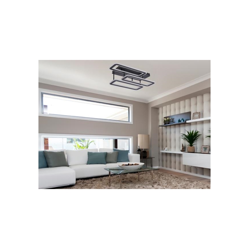 LED Hämardatav pinnale kinnitatav lühter LED/90W/230V 3000-6500K + kaugjuhtimispult