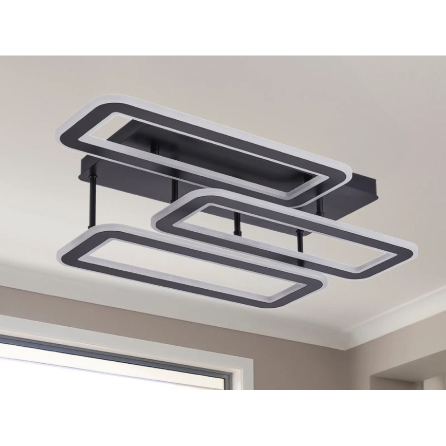 LED Hämardatav pinnale kinnitatav lühter LED/90W/230V 3000-6500K + kaugjuhtimispult