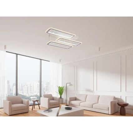 LED Hämardatav pinnale kinnitatav lühter LED/90W/230V 3000-6500K + kaugjuhtimispult