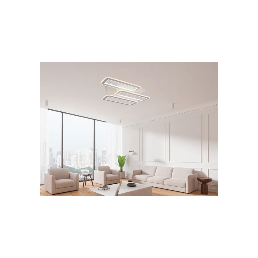 LED Hämardatav pinnale kinnitatav lühter LED/90W/230V 3000-6500K + kaugjuhtimispult