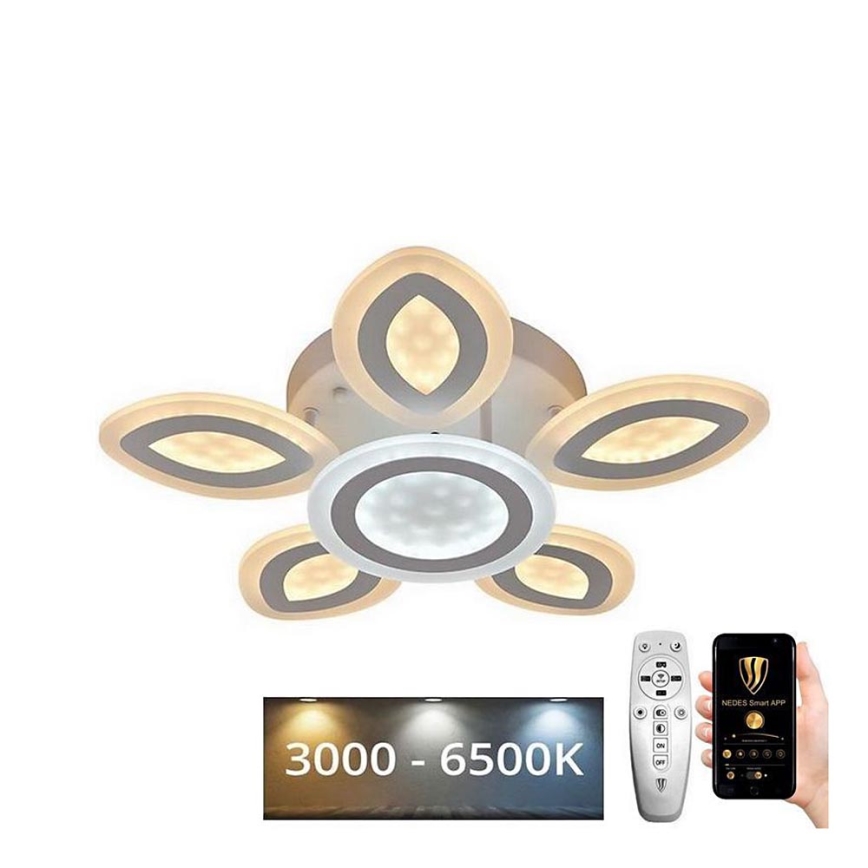 LED Hämardatav pinnale kinnitatav lühter LED/95W/230V 3000-6500K + kaugjuhtimispult