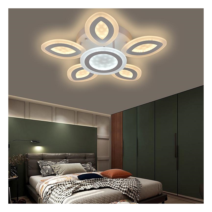 LED Hämardatav pinnale kinnitatav lühter LED/95W/230V 3000-6500K + kaugjuhtimispult