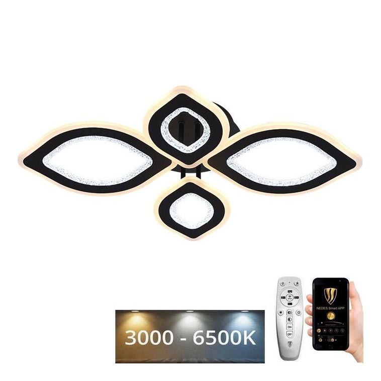 LED Hämardatav pinnale kinnitatav lühter LED/95W/230V 3000-6500K + kaugjuhtimispult