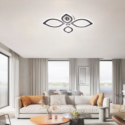 LED Hämardatav pinnale kinnitatav lühter LED/95W/230V 3000-6500K + kaugjuhtimispult