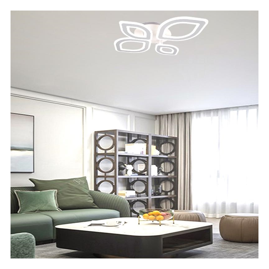 LED Hämardatav pinnale kinnitatav lühter LED/95W/230V 3000-6500K + kaugjuhtimispult