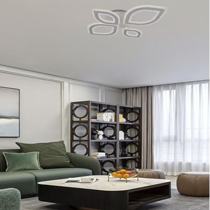LED Hämardatav pinnale kinnitatav lühter LED/95W/230V 3000-6500K + kaugjuhtimispult