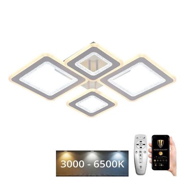 LED Hämardatav pinnale kinnitatav lühter LED/95W/230V 3000-6500K + kaugjuhtimispult