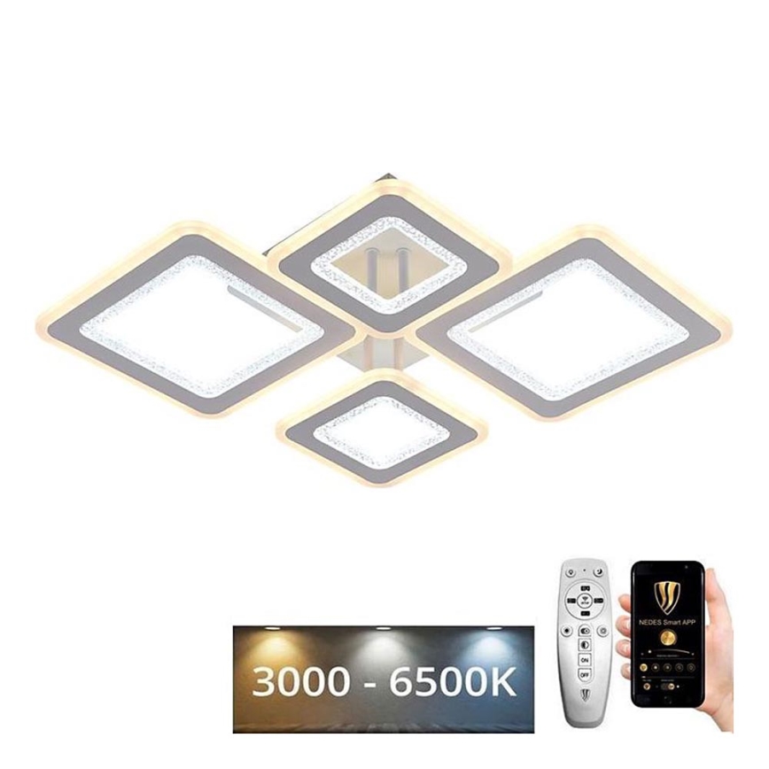 LED Hämardatav pinnale kinnitatav lühter LED/95W/230V 3000-6500K + kaugjuhtimispult