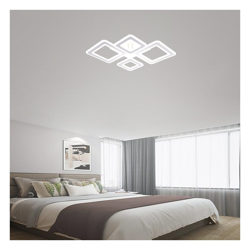 LED Hämardatav pinnale kinnitatav lühter LED/95W/230V 3000-6500K + kaugjuhtimispult