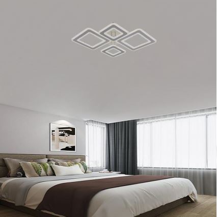 LED Hämardatav pinnale kinnitatav lühter LED/95W/230V 3000-6500K + kaugjuhtimispult