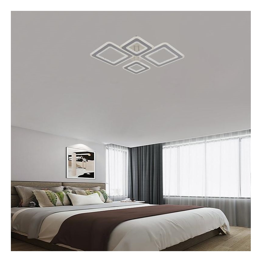 LED Hämardatav pinnale kinnitatav lühter LED/95W/230V 3000-6500K + kaugjuhtimispult