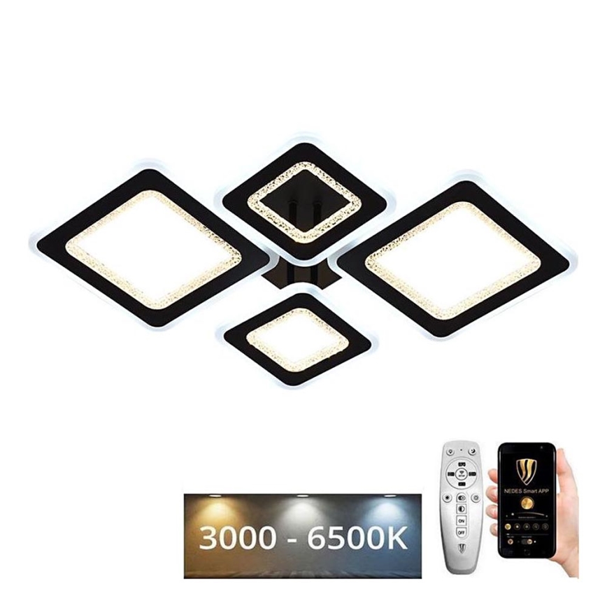 LED Hämardatav pinnale kinnitatav lühter LED/95W/230V 3000-6500K + kaugjuhtimispult