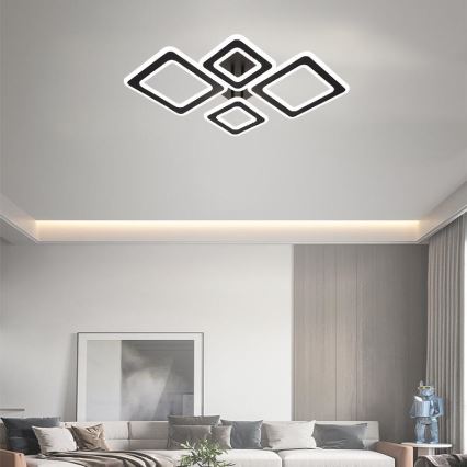LED Hämardatav pinnale kinnitatav lühter LED/95W/230V 3000-6500K + kaugjuhtimispult