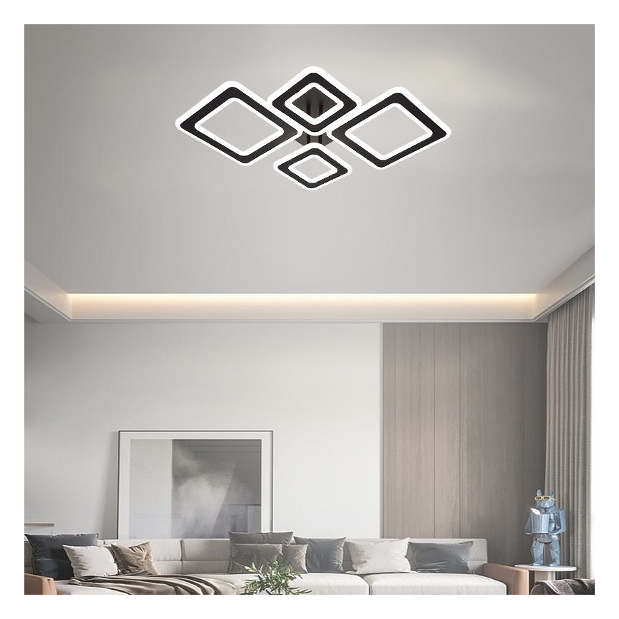 LED Hämardatav pinnale kinnitatav lühter LED/95W/230V 3000-6500K + kaugjuhtimispult