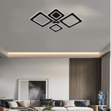 LED Hämardatav pinnale kinnitatav lühter LED/95W/230V 3000-6500K + kaugjuhtimispult