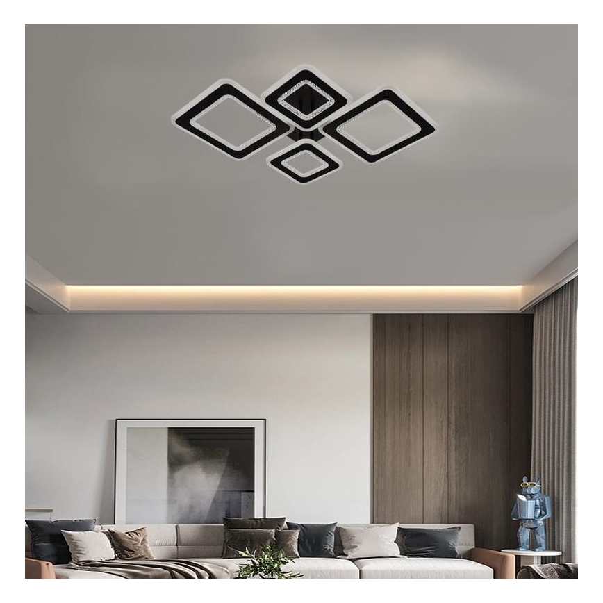LED Hämardatav pinnale kinnitatav lühter LED/95W/230V 3000-6500K + kaugjuhtimispult