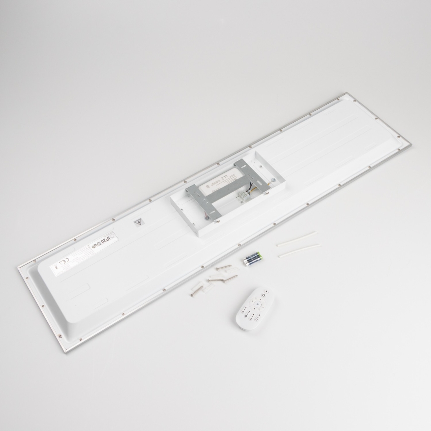 Hämardatav pinnapealne LED-paneel LED/32W/230V 2700-6500K 25x100 cm valge + kaugjuhtimispult