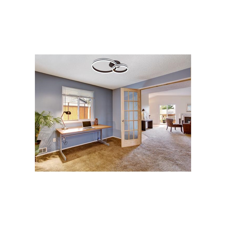 LED hämardatav pinnale paigaldatav laelamp LED/110W/230V 3000-6500K + kaugjuhtimispult