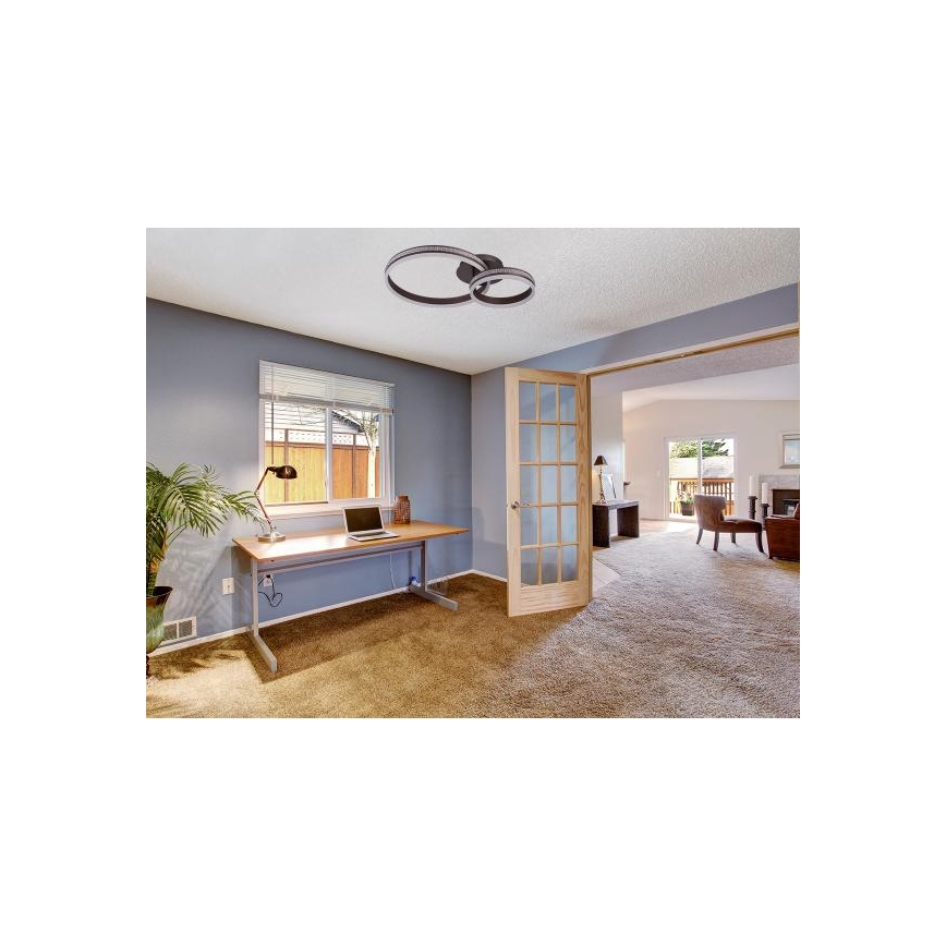 LED hämardatav pinnale paigaldatav laelamp LED/110W/230V 3000-6500K + kaugjuhtimispult