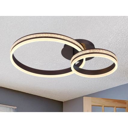 LED hämardatav pinnale paigaldatav laelamp LED/110W/230V 3000-6500K + kaugjuhtimispult