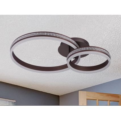 LED hämardatav pinnale paigaldatav laelamp LED/110W/230V 3000-6500K + kaugjuhtimispult