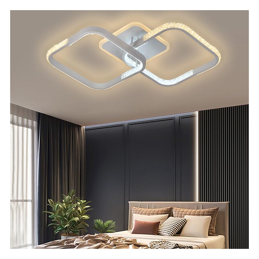 LED Hämardatav pinnale paigaldatav lühter LED/55W/230V 3000-6500K + pult