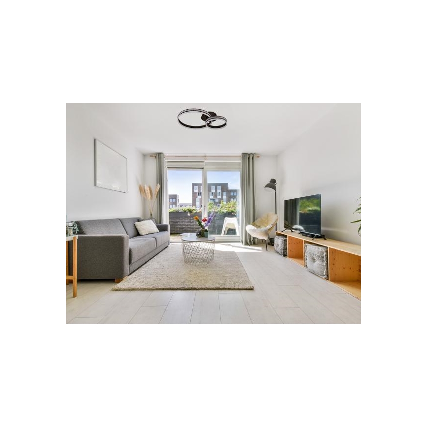 LED hämardatav pinnapealne laelühter LED/110W/230V 3000-6500K + kaugjuhtimispult