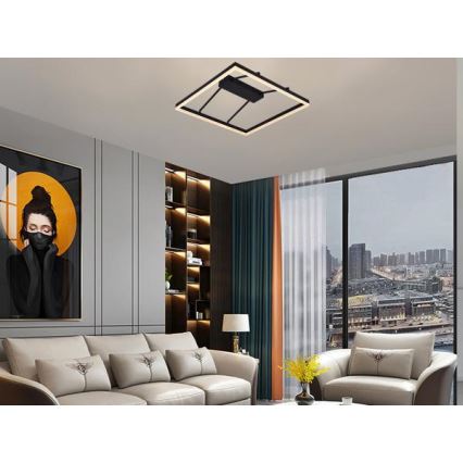 LED hämardatav pinnapealne laelühter LED/55W/230V 3000-6500K + kaugjuhtimispult