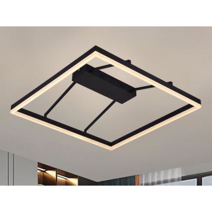 LED hämardatav pinnapealne laelühter LED/55W/230V 3000-6500K + kaugjuhtimispult