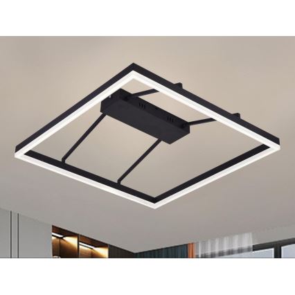 LED hämardatav pinnapealne laelühter LED/55W/230V 3000-6500K + kaugjuhtimispult