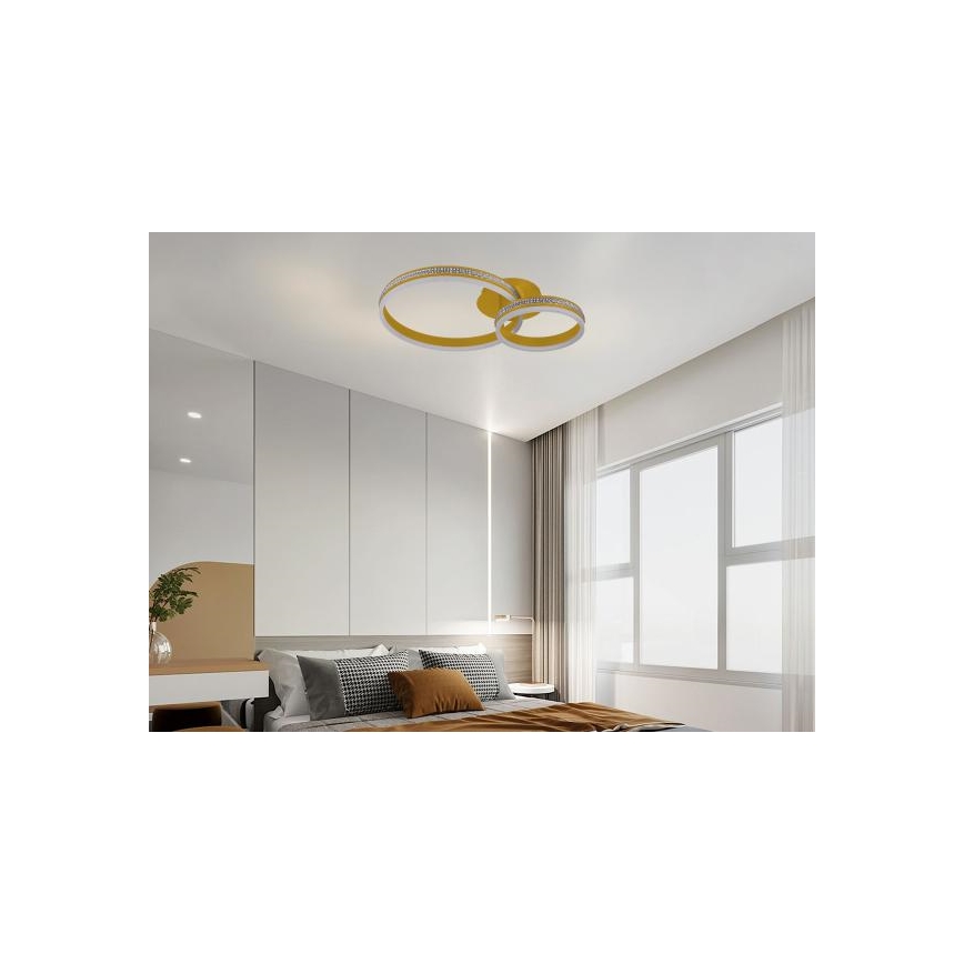 LED hämardatav pinnapealne lühter LED/110W/230V 3000-6500K + kaugjuhtimispult