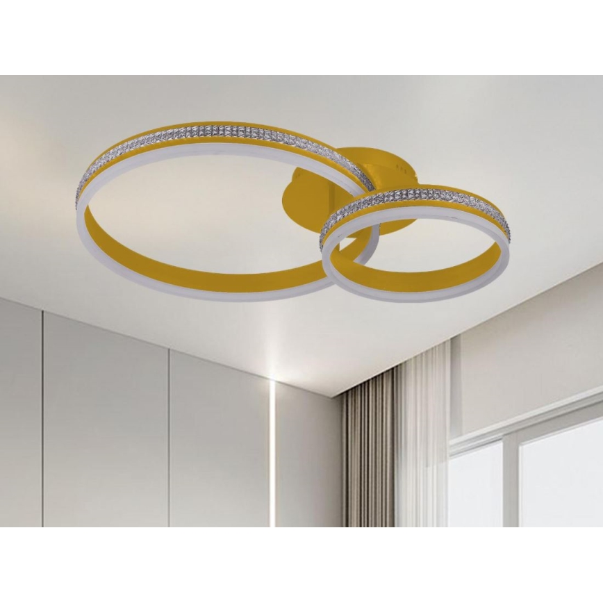 LED hämardatav pinnapealne lühter LED/110W/230V 3000-6500K + kaugjuhtimispult