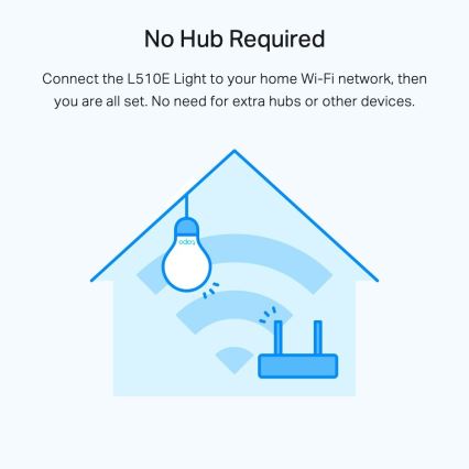 LED-hämardatav pirn A60 E27/8,7W/230V 2700K Wi-Fi - TP-Link